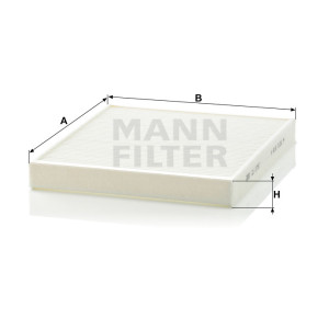 Фильтр салона MANN-FILTER CU 2757